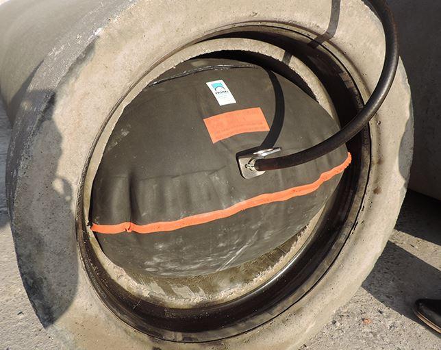 Obturateur de canalisation permanent - Protection environnementale - Déclenchement à distance - Diamètre 100 à 1000 mm_0