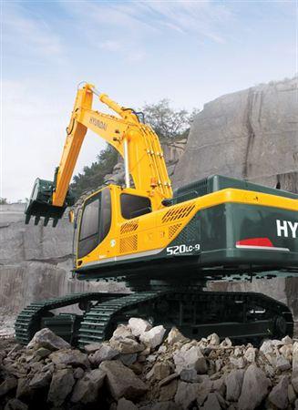 Pelle à chenilles Hyundai R380LC-9A - 290 CV - 38,2 tonnes - Profondeur d'excavation 7520 mm_0