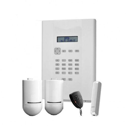 Scantronic Compact-EU Kit - Alarme maison sans fil - Pack alarme Eaton avec fonctionnalités avancées_0