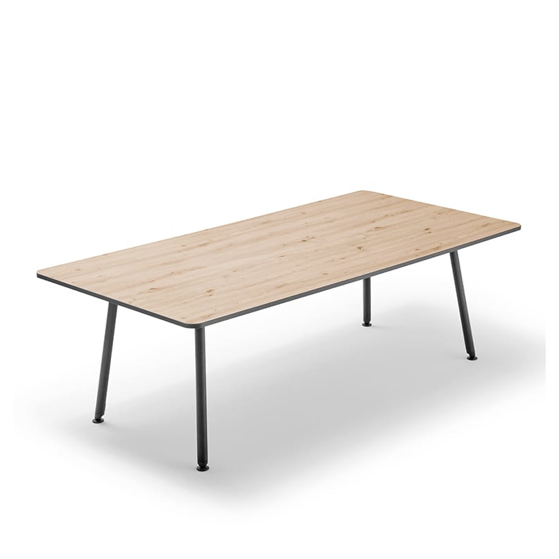 Table fixe pied métal MUVIT Forma5_0