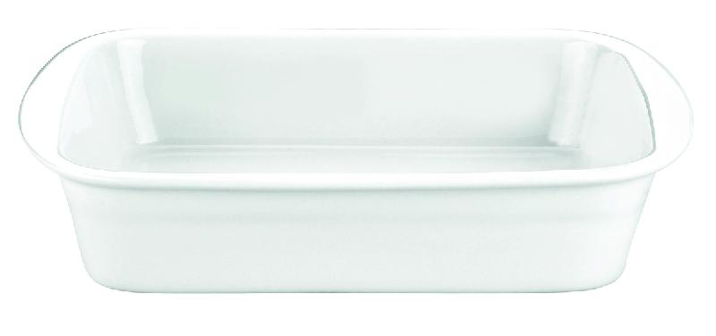 PLAT À LASAGNES RECTANGULAIRE BLANC PORCELAINE 29X24 CM PILLIVUYT