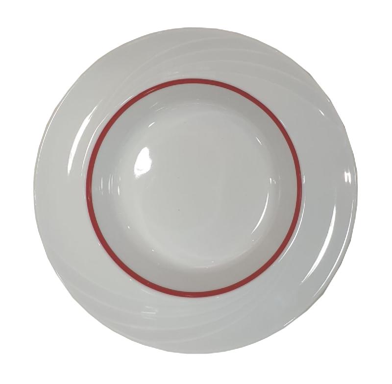 ASSIETTE CREUSE ROND BLANC PORCELAINE Ø 23 CM DONNA SENIOR SCHONWALD