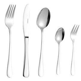 SET DE COUVERTS SYLVIA, 30 PIÈCES, EN ACIER