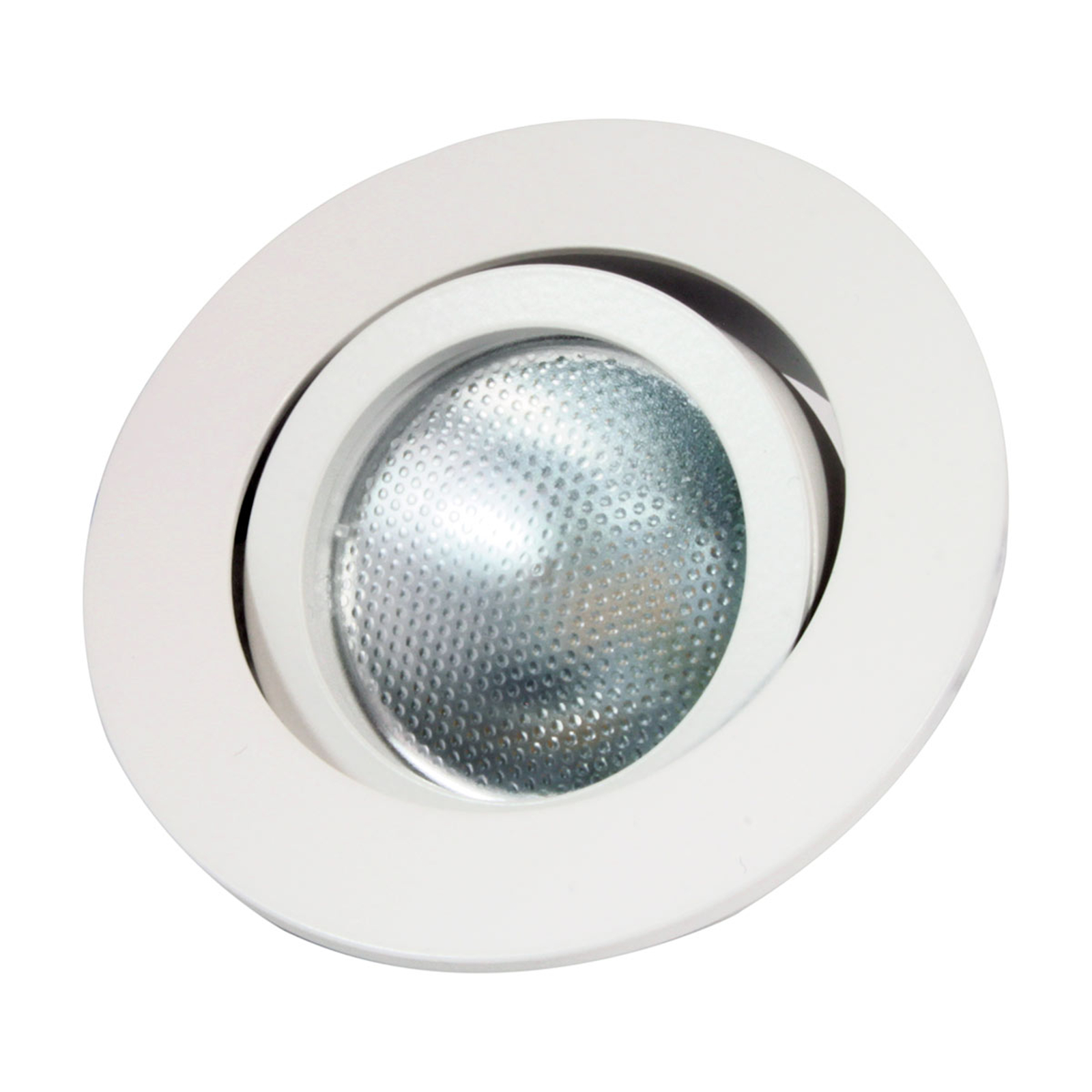 MEGATRON ANNEAU D\'ENCASTREMENT LED DECOCLIC GU10/GU5.3, ROND, BLANC