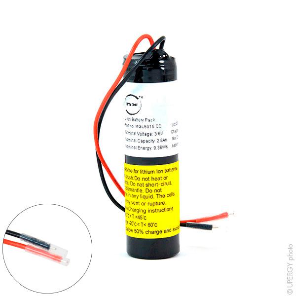 Batterie Li-Ion NX 1S1P + PCM (9.36Wh) 3.6V 2.6Ah AWG24 - Protection intégrée et haute densité énergétique_0