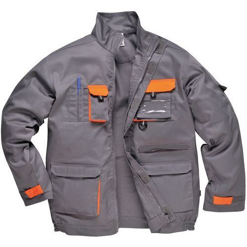 BLOUSON DE TRAVAIL TEXO CONTRAST TX10 GRIS XXL - PORTWEST