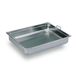 Bourgeat Bac gastronorme plein avec anses escamotables inox 2/1 15 cm Bourgeat - 740315 - plastique 740315_0