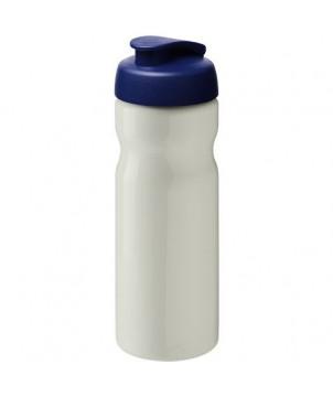 BOUTEILLE DE SPORT H2O ACTIVE ECO BASE 650ML AVEC COUVERCLE À BASCULE BLEU - GOURDES DE SPORT PUBLICITAIRES PERSONNALISÉES