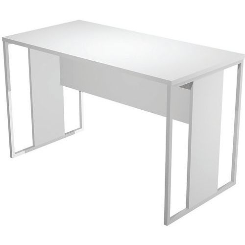 BUREAU PIEDS MÉTAL RAZOR - 120CM - BLANC/BLANC - ARTARREDI