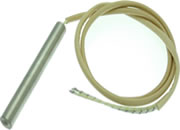 Cartouche chauffante haute charge / moyenne charge - Chauffage jusqu'à 450°C - Tube inox - Différents diamètres et tensions_0
