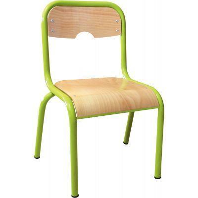 Chaise empilable - 4 pieds - dossier encastré - Réf. M-10 T2VG - Fabricant LNR Mobiliers_0