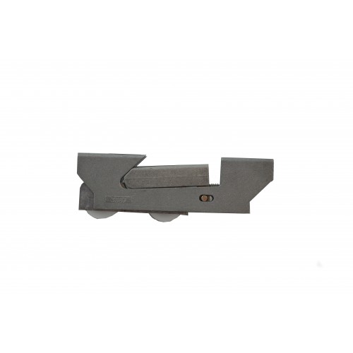 CHARIOT DOUBLE GALETS - RÉGLABLE - POUR COULISSANT ALUMINIUM - 3517 LA CROISÉE DS
