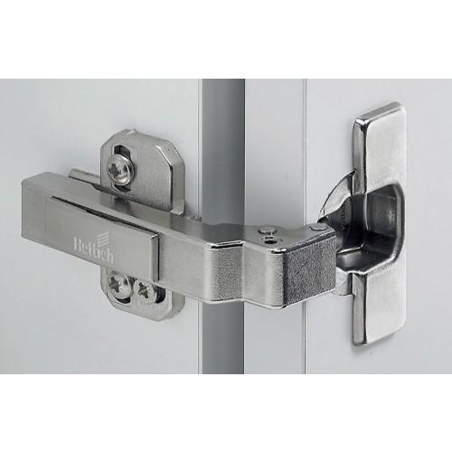 CHARNIÈRE INVISIBLE 95° INTERMAT 9936 W90 - AVEC TECHNIQUE DE CLIPSAGE - EXP E52 REX10 HETTICH