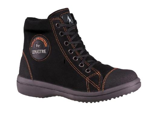 CHAUSSURES DE SÉCURITÉ FEMME HAUTES VITAMINE S3 SRC NOIR P37 - LEMAITRE SECURITE - VIHNS30NR-37