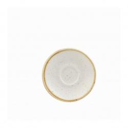 Churchill 12 x soucoupe espresso 12cm STONECAST barley white - SWHSESS1_0