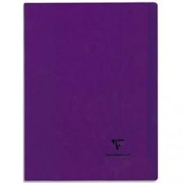 CLAIREFONTAINE CAHIER KOVERBOOK PIQÛRE 96 PAGES SEYÈS 24X32. COUVERTURE POLYPRO