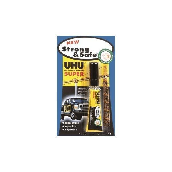 Colle rapide UHU SUPER Strong & Safe (7g) - 4026700396652_0