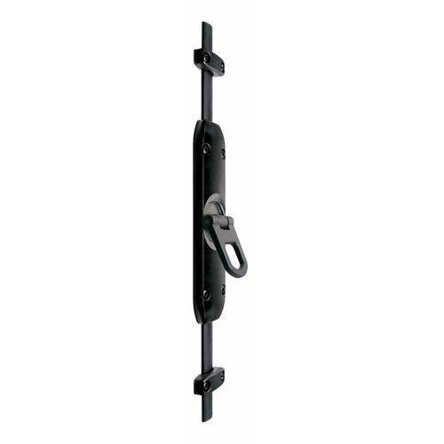 CRÉMONE EN APPLIQUE EXTRA-PLATE À BOUCLE - SLIM SX NOIR TIRARD