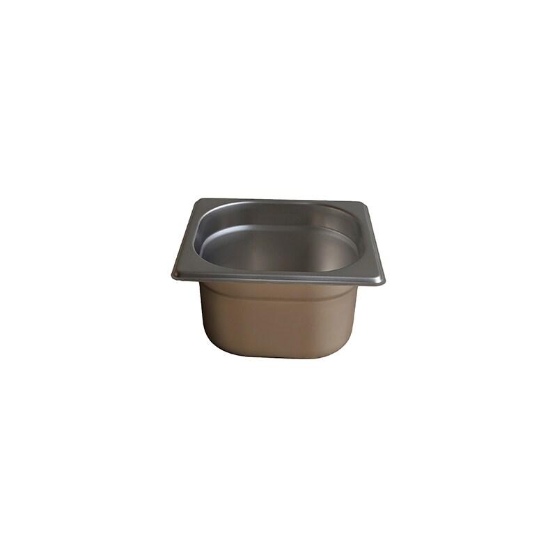 DBMARK - GNP16100-201 - Bac Gastronorme 1/6 100 mm. - 0.8mm S/S201 - gris inox GNP16100-201_0