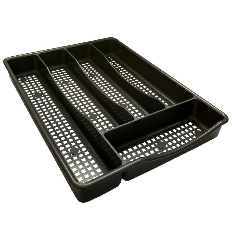 Denox - Range-Couverts 31x24x4 cm - argenté plastique DEN256_0