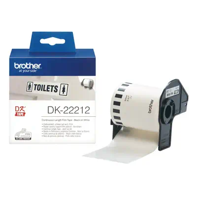 DK-22212 - Rouleau de film continu Brother original  Noir sur blanc, 62 mm_0