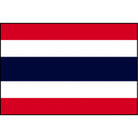 DRAPEAU THAÏLANDE : DIMENSIONS - 50 X 75 CM