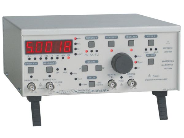 GÉNÉRATEUR DE FONCTIONS 5MHZ, 20VCC, ATTÉNUATION -40DB - ELCGF467F