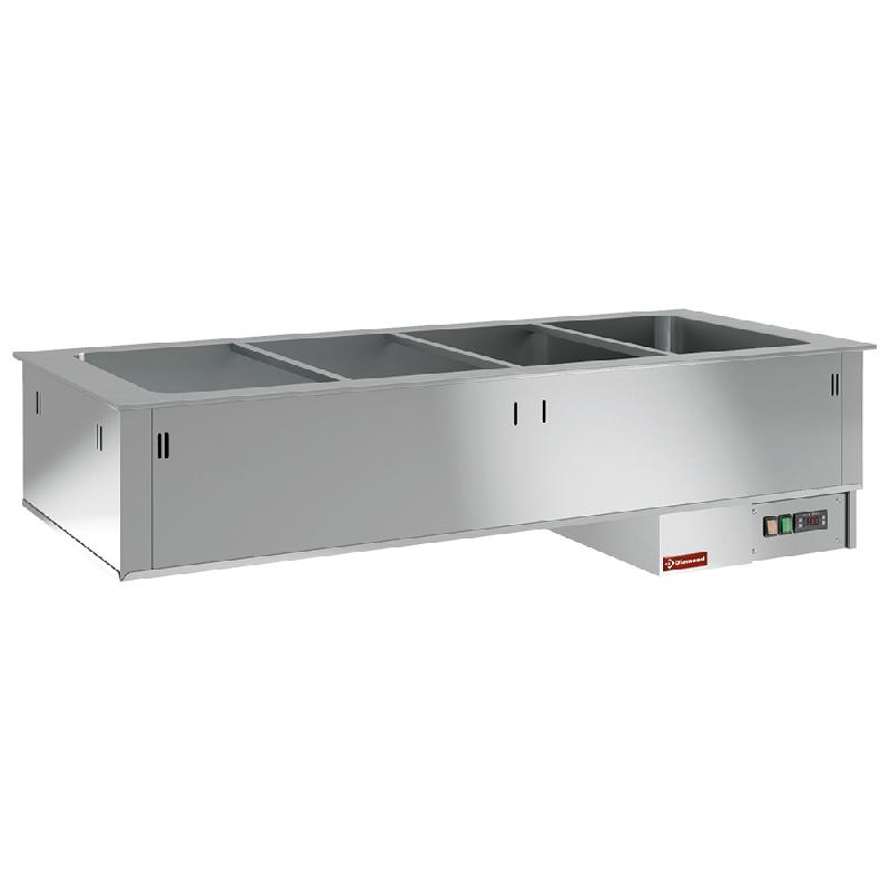 Élément cuve bain marie 5 gn 1/1 éléments bain-marie 1780x700xh380 - PDPA/BM18_0