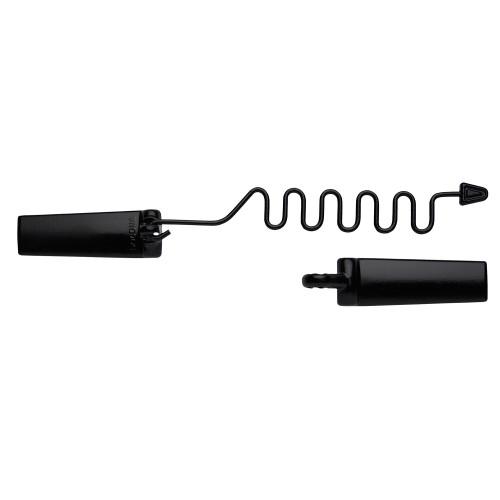 ENTREBÂILLEURS DE FENÊTRE - FIXATION ADHÉSIVE - SAIRPENTINFIX - NOIR SOCONA