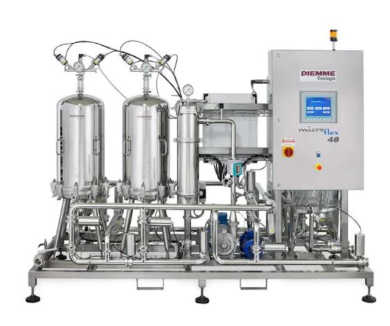 Filtre orthogonal Microflex - Diemme - Automation élevée pour filtration de vins et jus limpides_0
