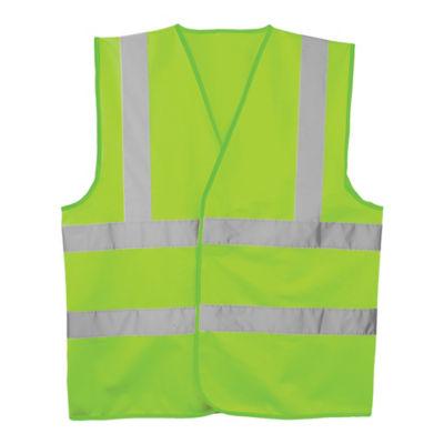 Gilet de signalisation 4 bandes vert XL_0