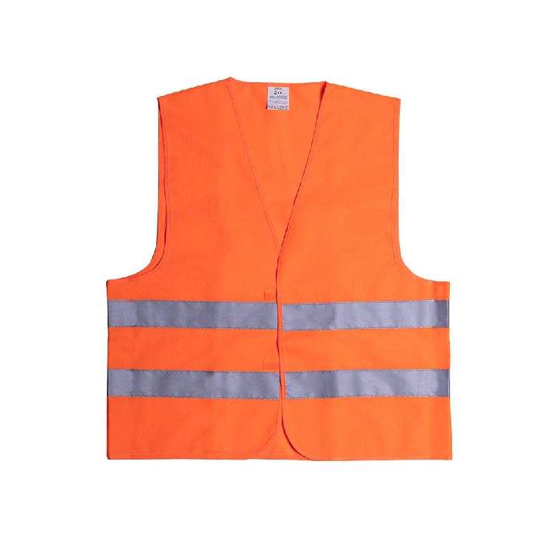 Gilet réfléchissant Orange haute visibilité homologué - Taille unique orange 5601316776846_0