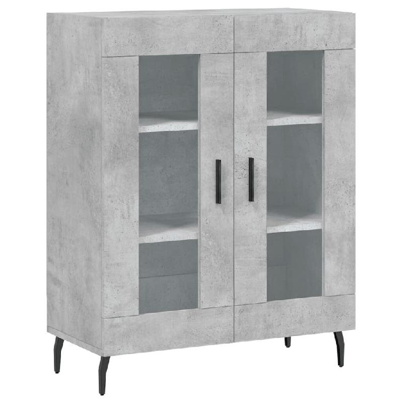 Helloshop26 - Buffet bahut commode armoire meuble de rangement organisateur cuisine salle de séjour salon 69,5 x 34 x 90 cm bois 02_0032055 - 3000210_0
