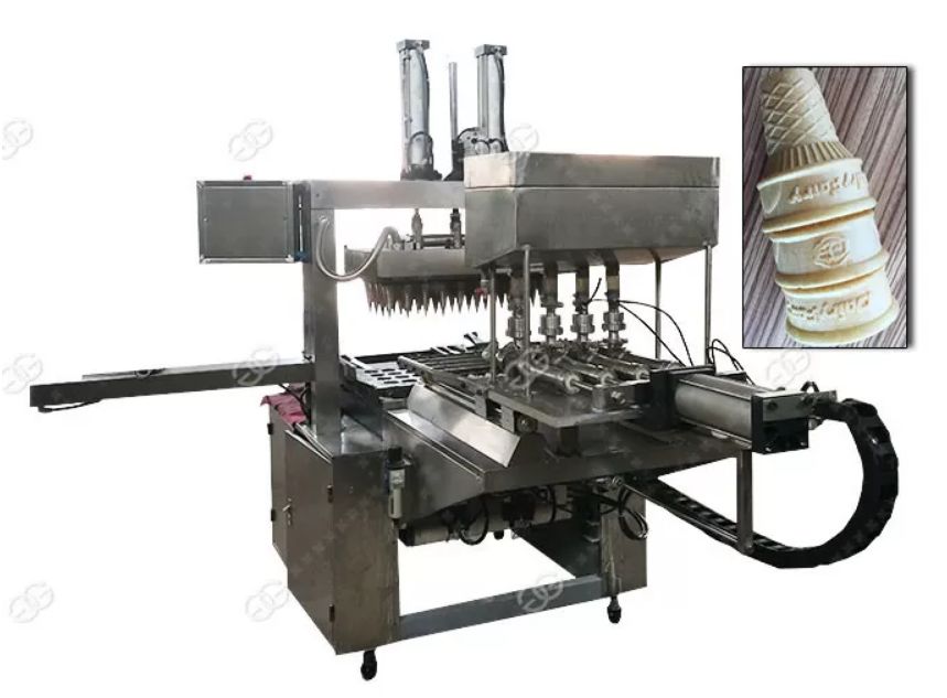 Machine automatique de fabrication de cornet de crème glacée - henan gelgoog - capacité 2500-3000pcs/h_0