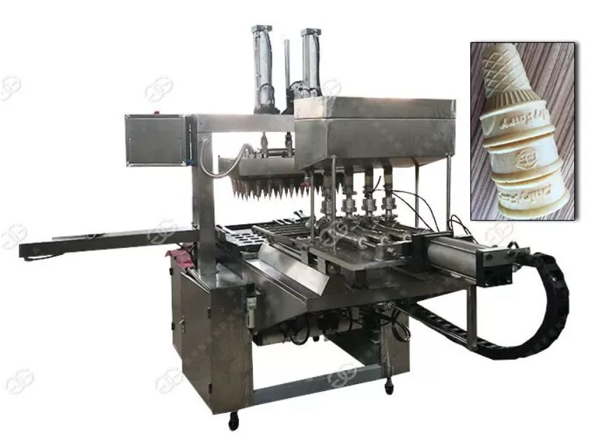 Machine automatique de fabrication de cornet de crème glacée - Henan Gelgoog - capacité 2500-3000 pcs/h - pour usage industriel_0
