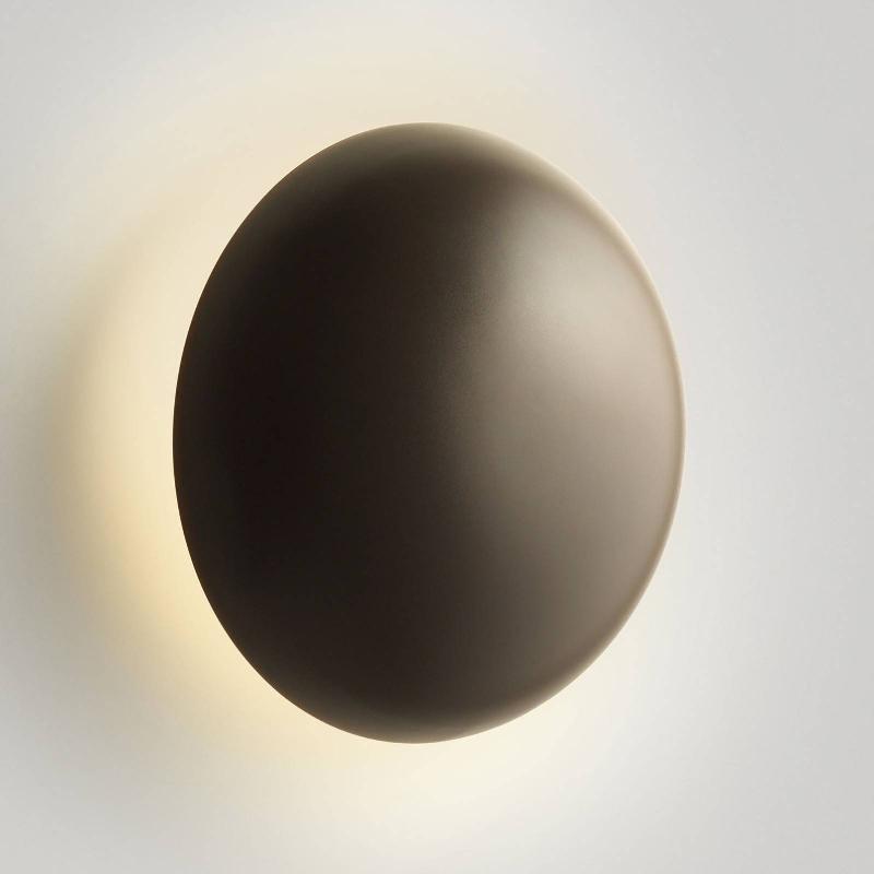 MARSET BABILA APPLIQUE D’EXTÉRIEUR LED Ø28CM BRUNE