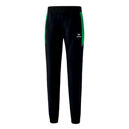 PANTALON DE SURVÊTEMENT FEMME - ERIMA - TEAM NOIR/ÉMERAUDE