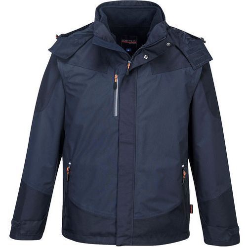 PARKA ÉTANCHE 3-EN-1 RADIAL S553 BLEU FONCÉ XXL - PORTWEST