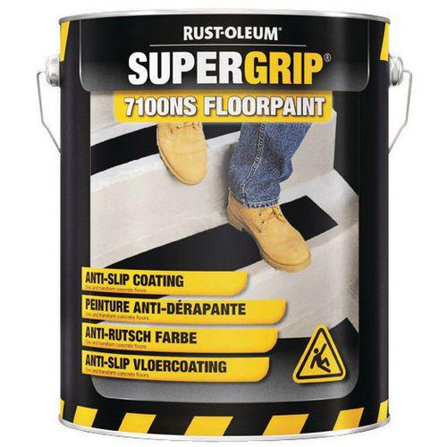 PEINTURE ANTIDÉRAPANTE SOL 5L NOIR - RUST-OLEUM