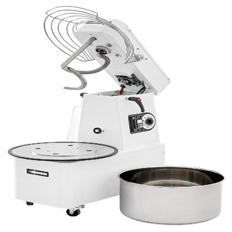 Pétrin à spirale professionnel IMR5 - Tête relevable et cuve extractible - 7L | Prismafood - 230 V - multi-matériau IMR5_0