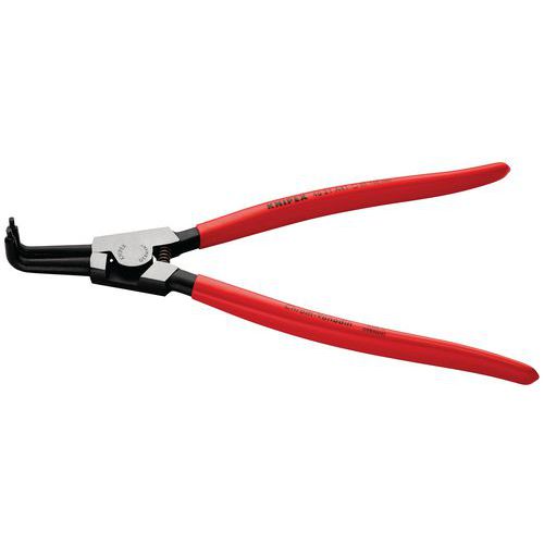 PINCE POUR CIRCLIPS EXTÉRIEURS COUDÉE À 90° DE 85 À 140MM - PVC - KNIPEX
