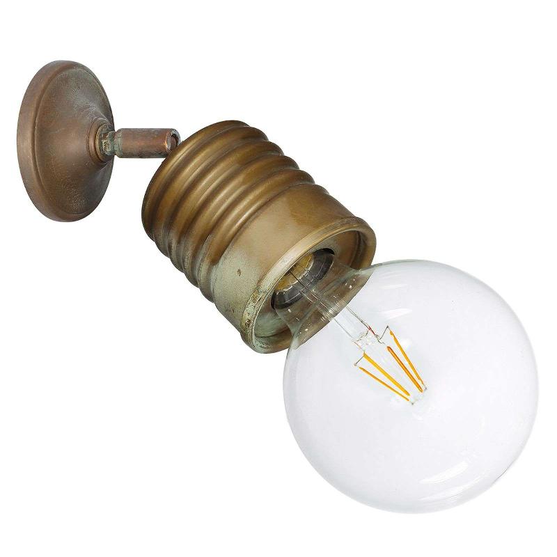 MORETTI LUCE APPLIQUE MURALE ORTI ARTICULÉE, LAITON ANTIQUE