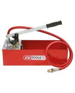 Pompe d'épreuve manuelle - 50 bar - réf. : pep1 - piston téflon Ø 30 mm - réservoir 12 litres_0