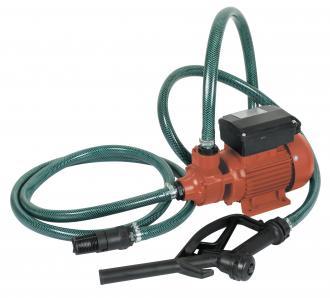 Pompe gasoil électrique - pistolet et tuyau inclus - 1er prix - Réf. 306189 - Débit 40 l/min_0