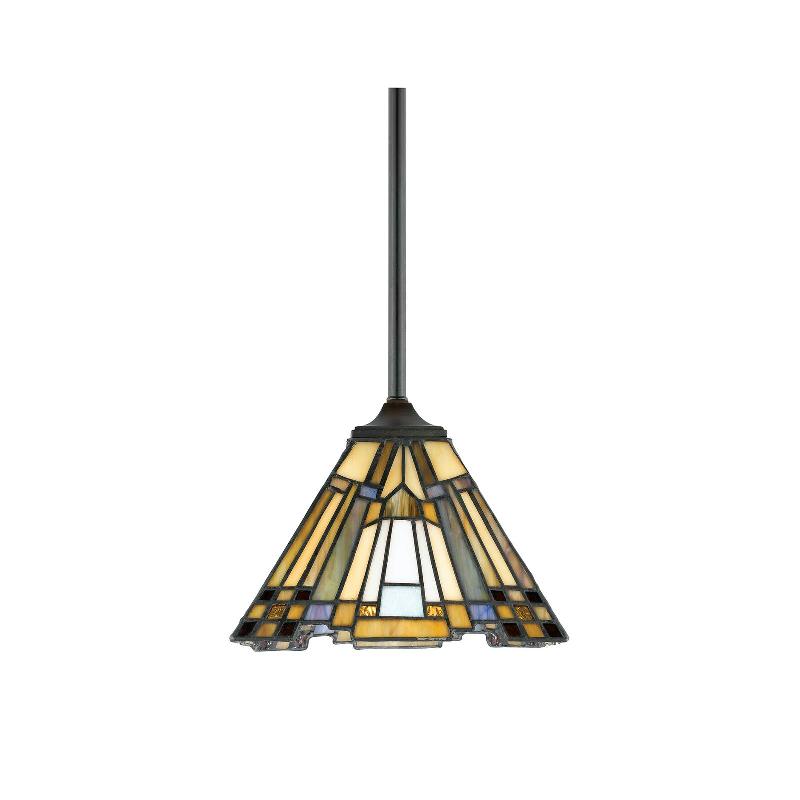 QUOIZEL SUSPENSION INGLENOOK, STYLE TIFFANY