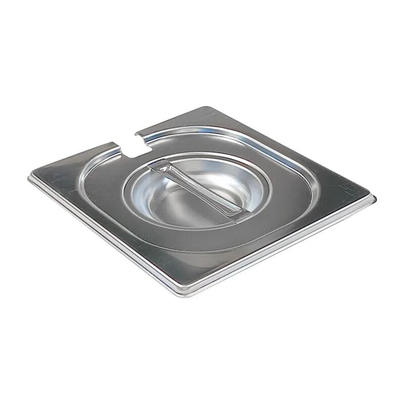 RM GASTRO Couvercle GN 1/6 ouverture pour louche inox REDFOX - VGN 1/6 N - REDFOX - 0615402532198_0