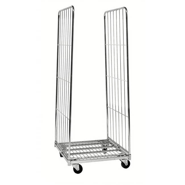 Roll conteneur standard - 190362 – 4 côtés - 720 x 800 x 1800 mm_0