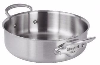 Rondeau 24 cm - Mauviel M'Urban - inox magnétique compatible induction_0