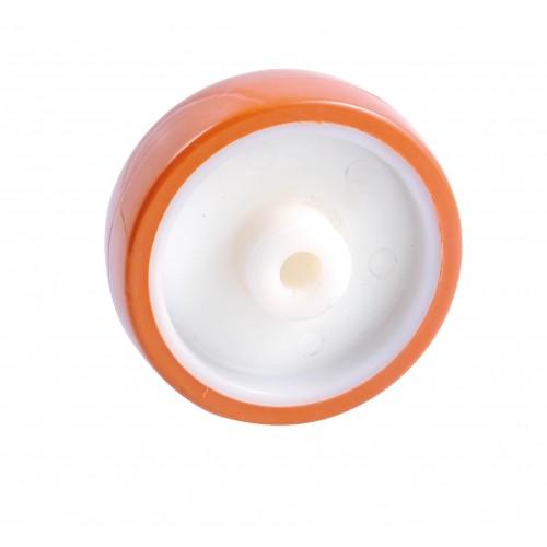 ROUE POLYAMIDES - 125 MM - ALÉSAGE 15 MM - 250 KG - ALÉSAGE LISSE AVL