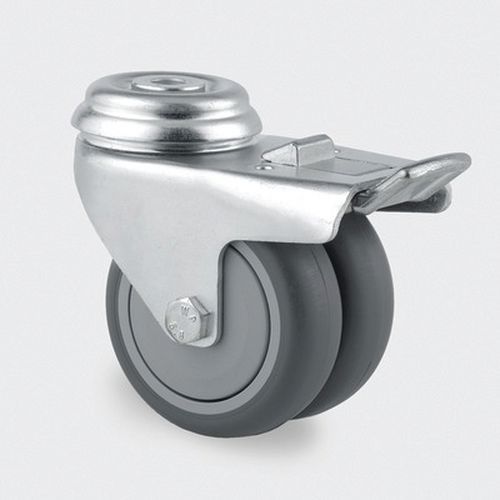 ROULETTE POLYPROPYLÈNE PIVOTANTE DIAMÈTRE ROUE 75 MM - TENTE